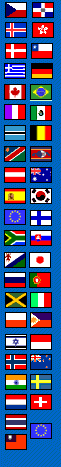 Flags of the countries where you can do your business